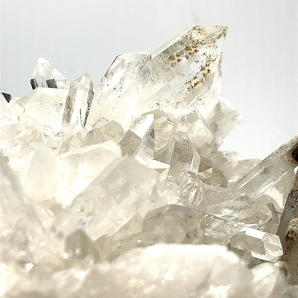 Clear Quartz Gemstone collectors piece , Alter stone, home decor gemstone