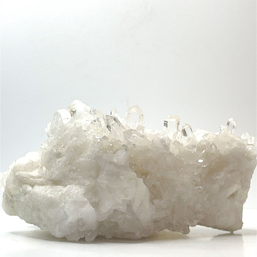 Clear Quartz Gemstone collectors piece , Alter stone, home decor gemstone