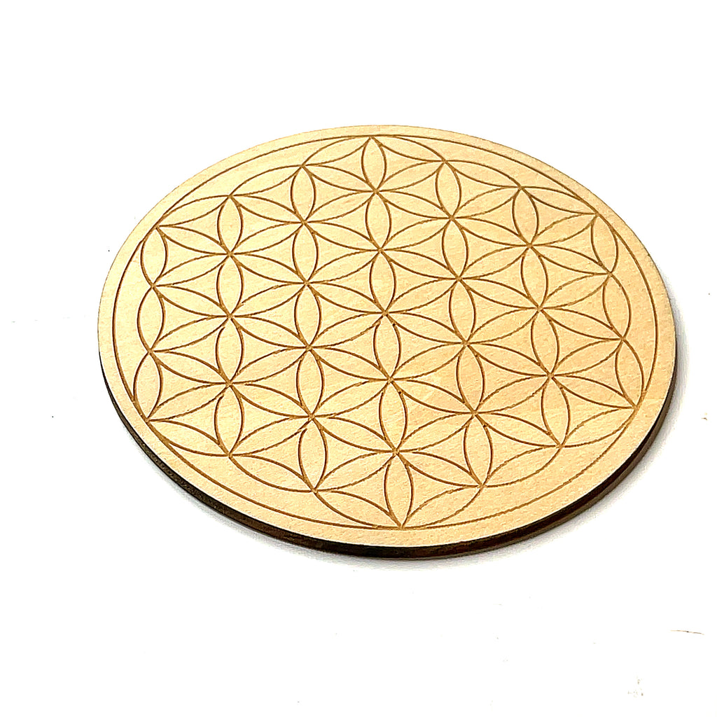 Wood Grid Plates, for gemstone gridding