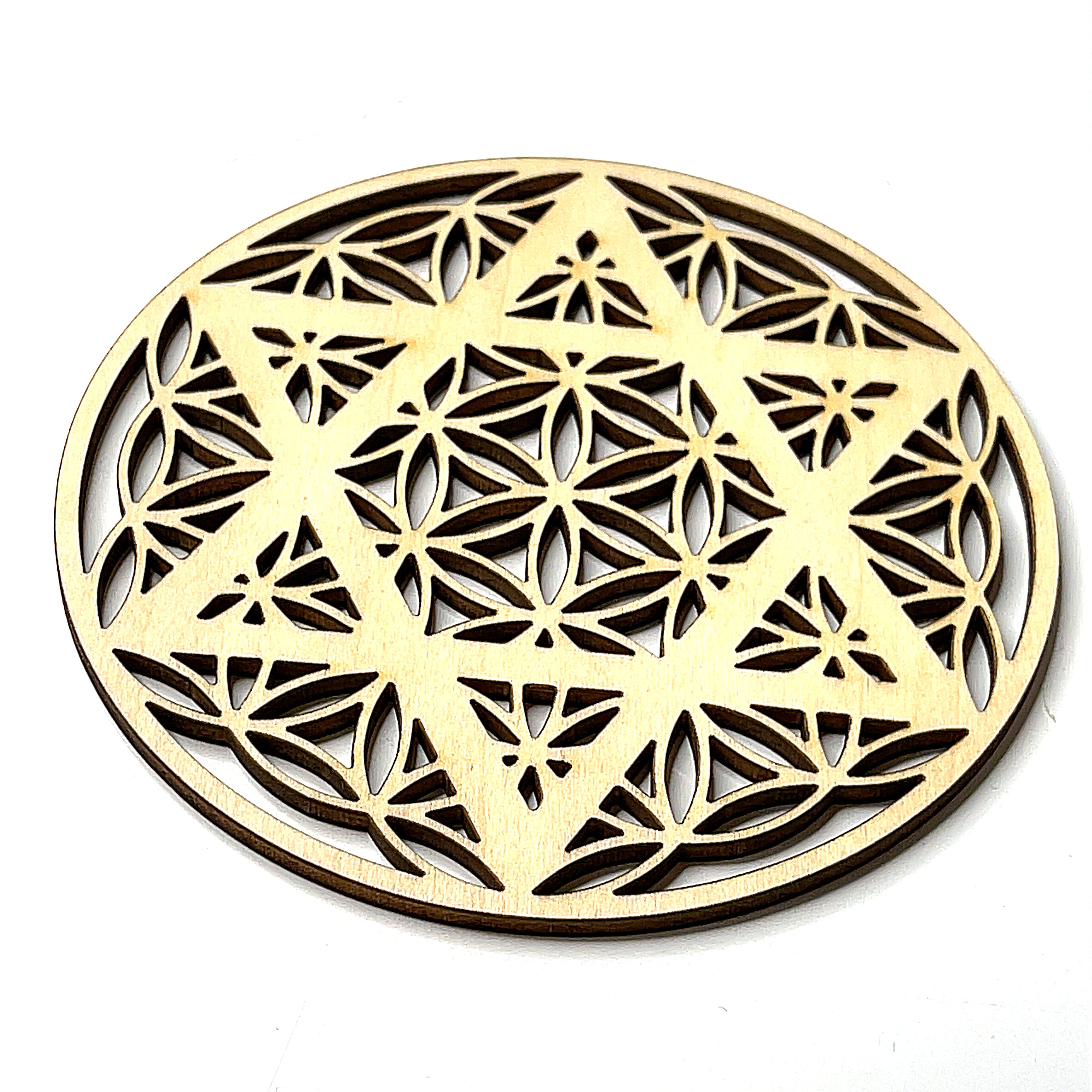 Wood Grid Plates, for gemstone gridding