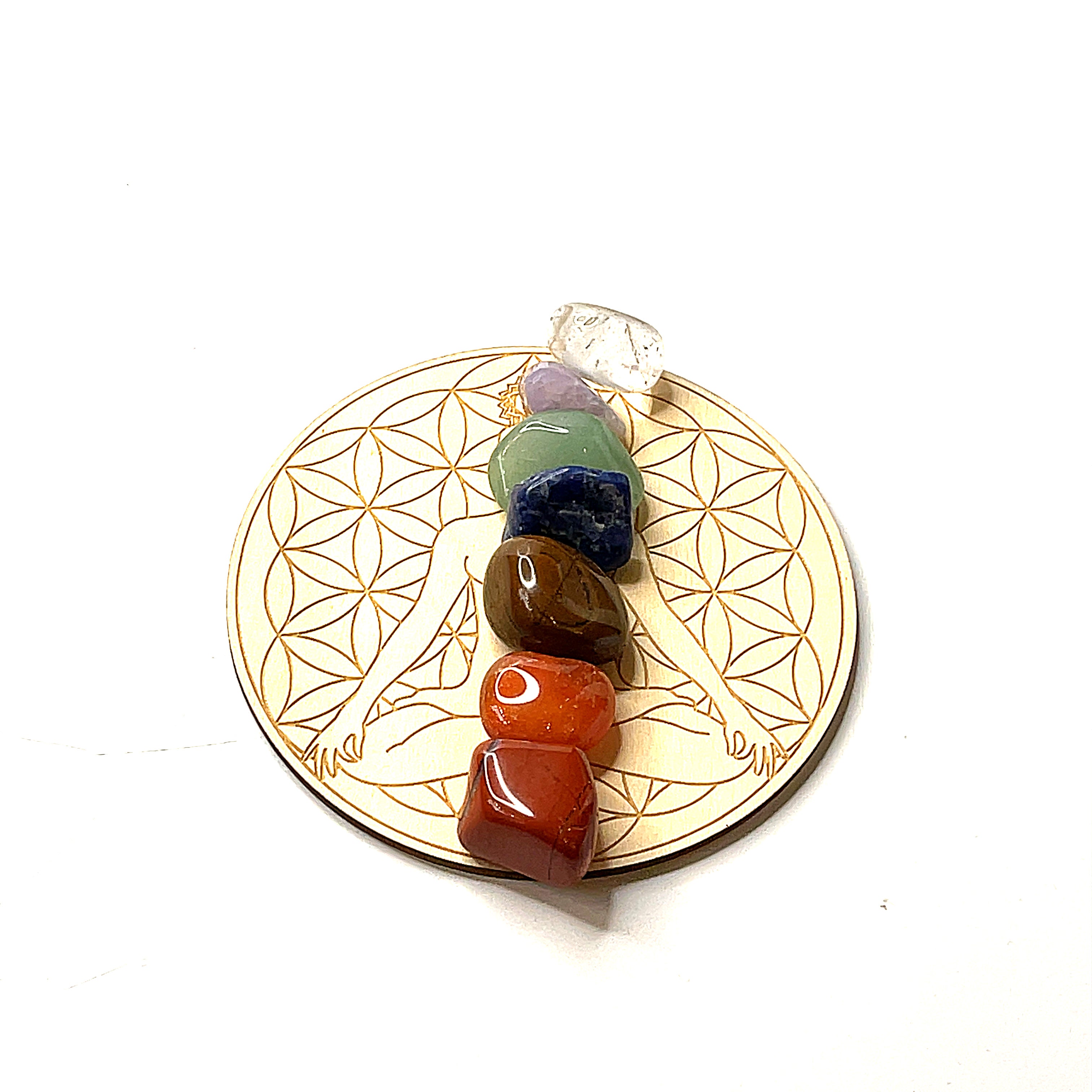 Wood Grid Plates, for gemstone gridding