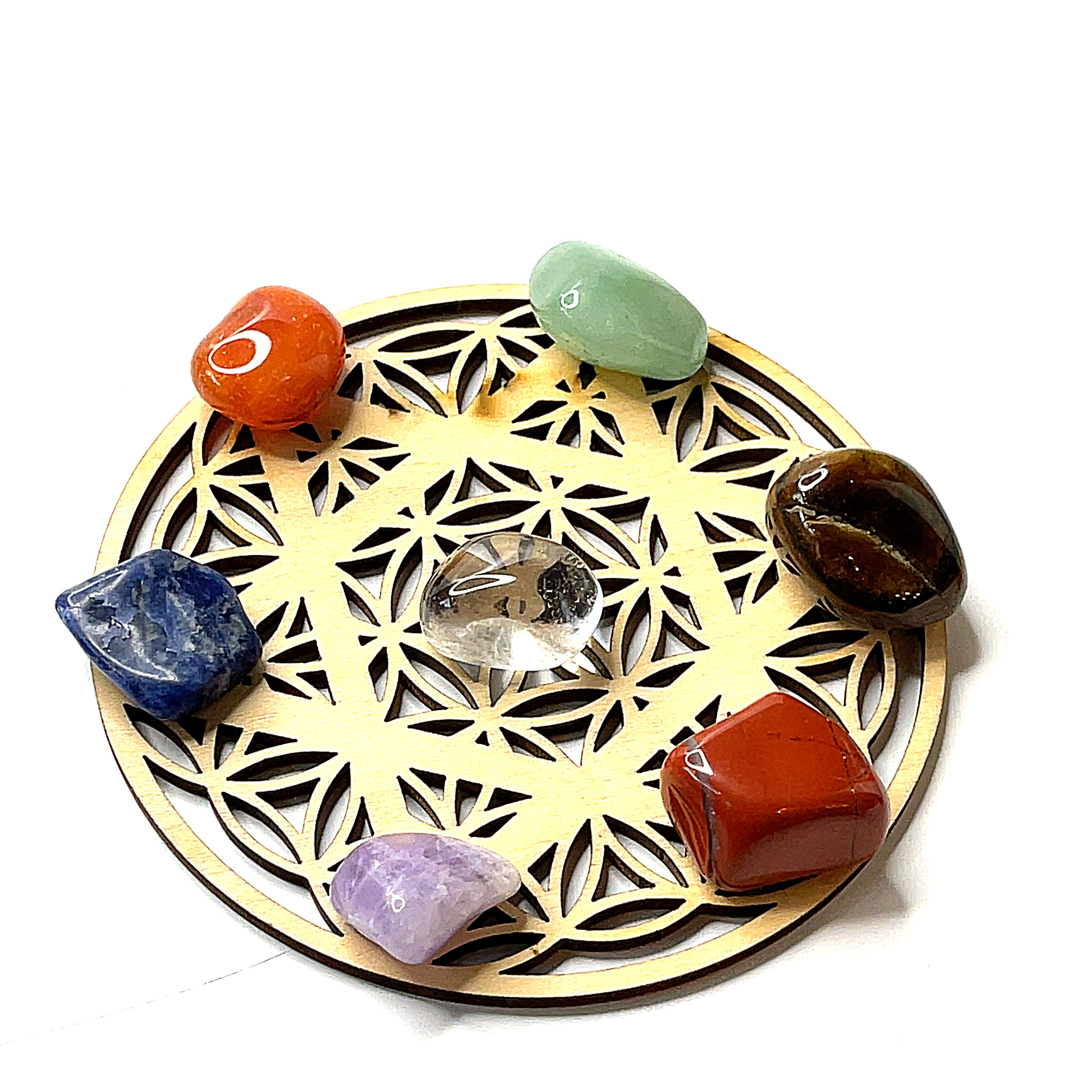 Wood Grid Plates, for gemstone gridding