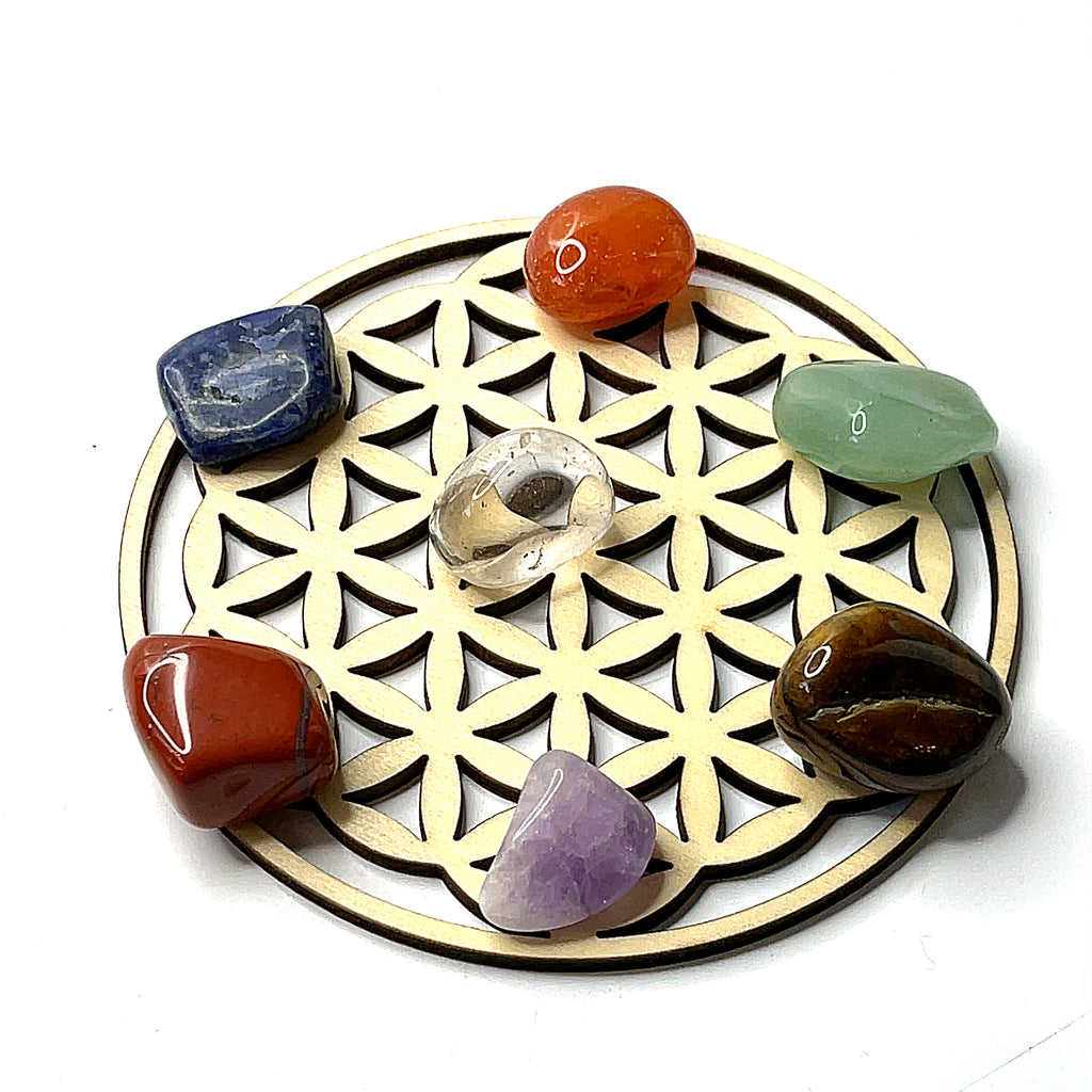 Wood Grid Plates, for gemstone gridding