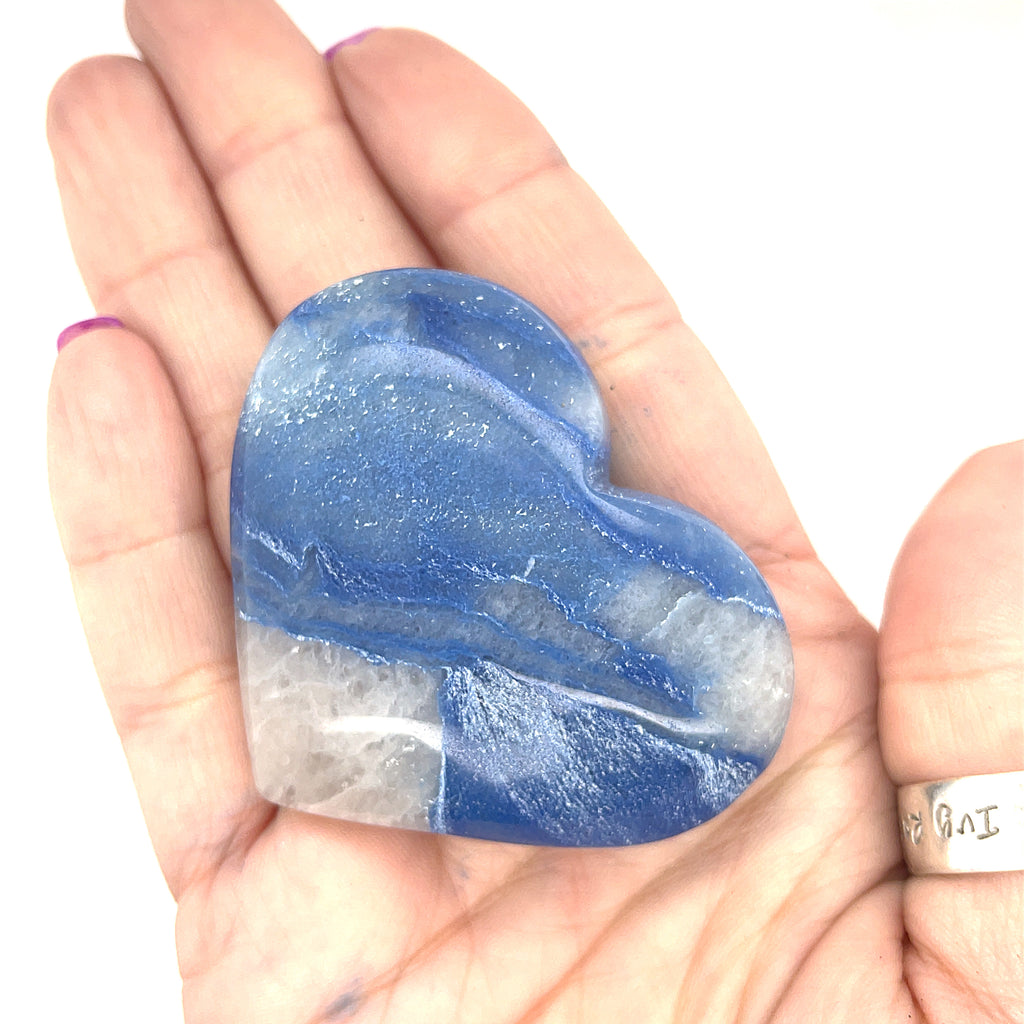 Trolleite Heart Gemstone