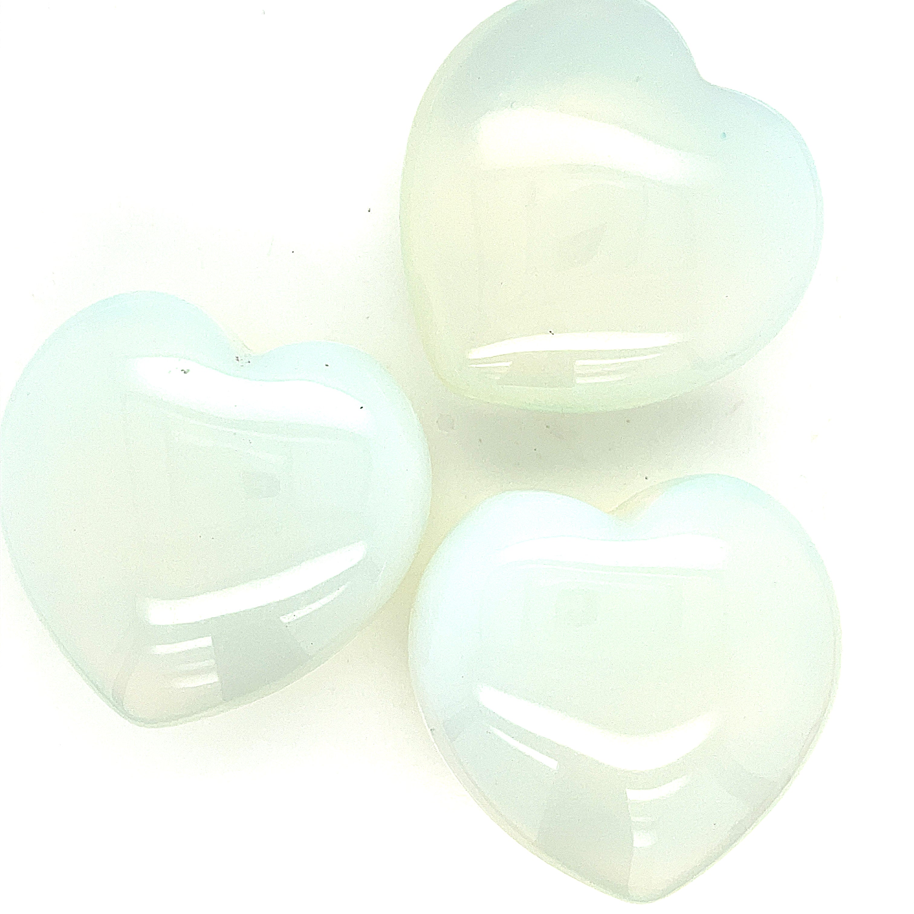 Opalite Gemstone Hearts