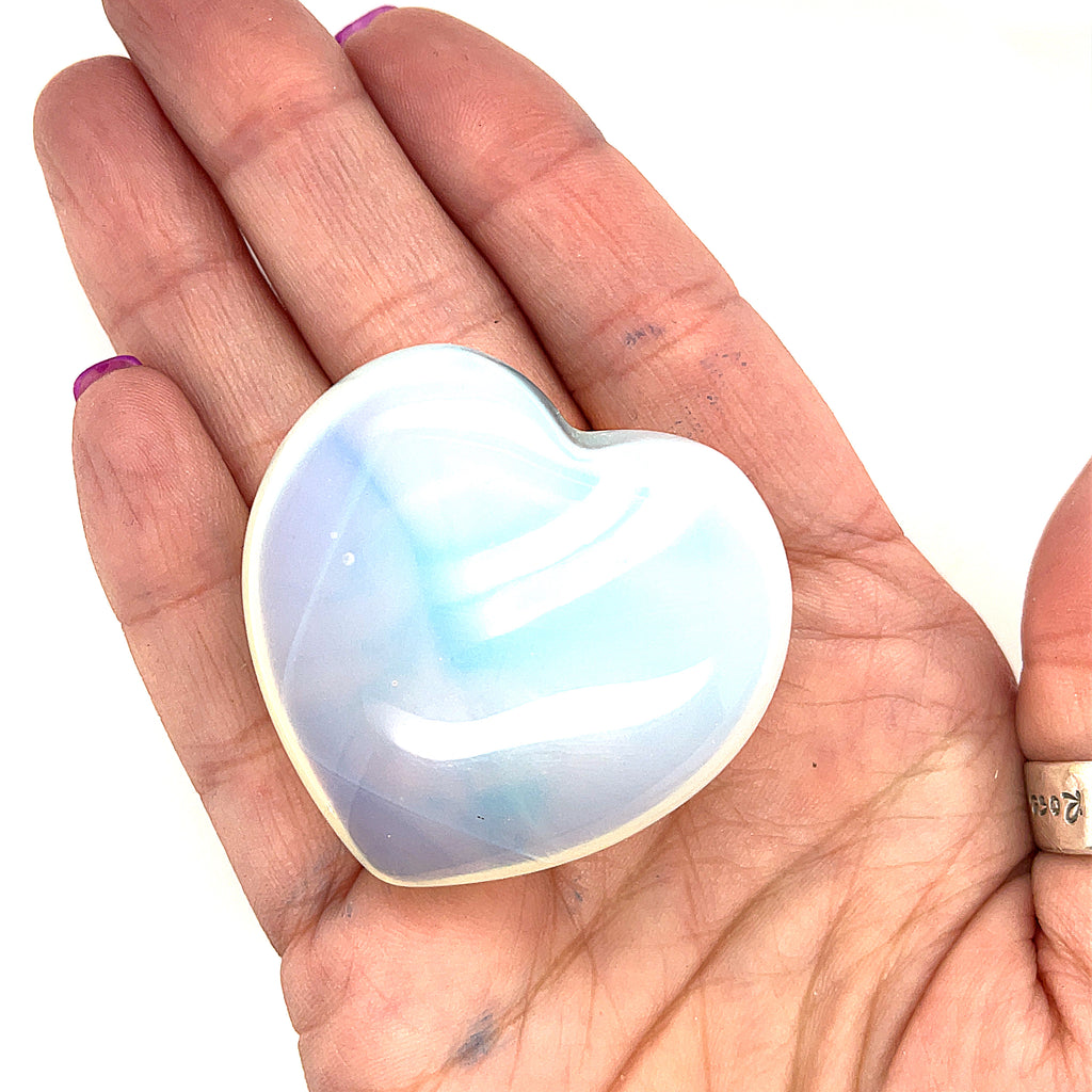 Opalite Gemstone Hearts