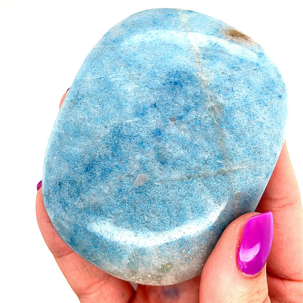 Trolleite Gemstone Palm Stone