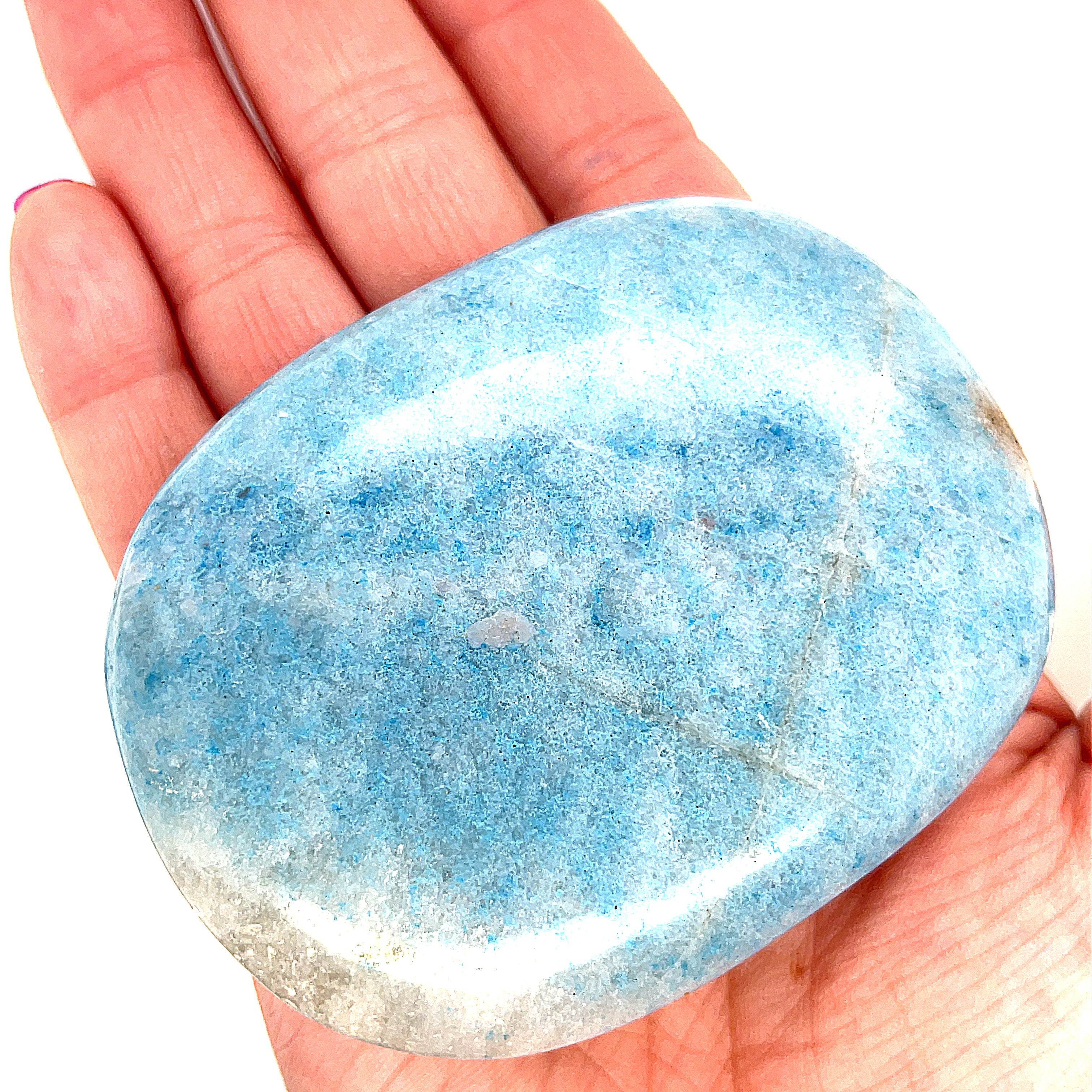 Trolleite Gemstone Palm Stone
