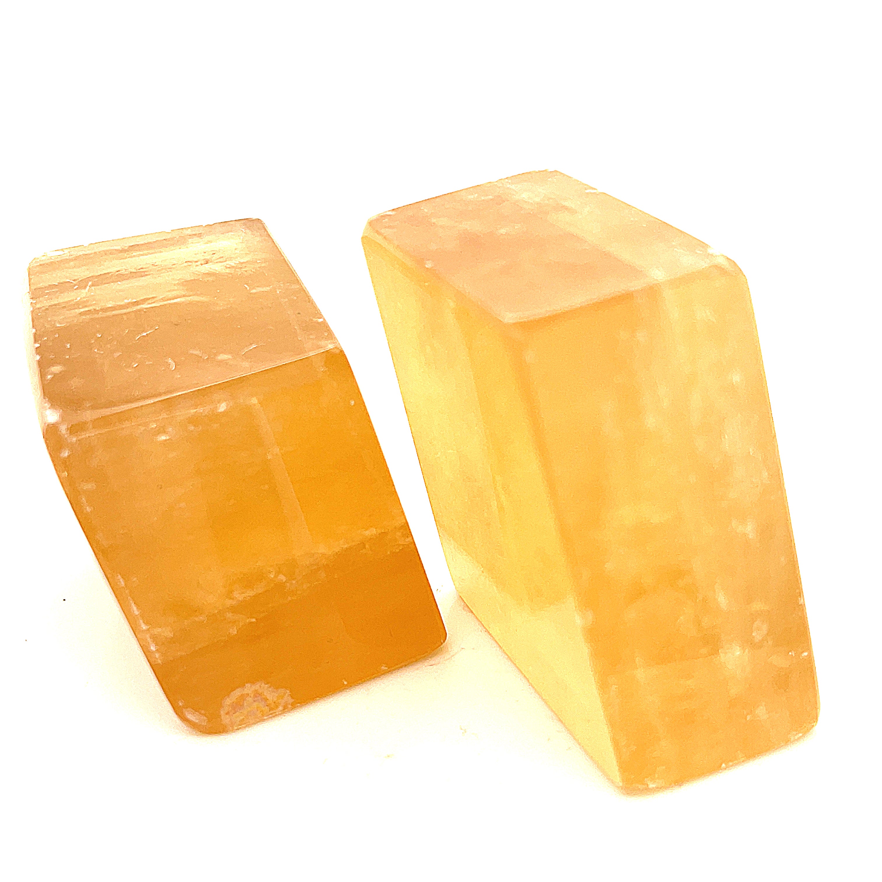 Calcite Honey Rhombus Gemstone