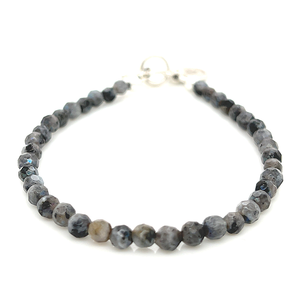 Labradorite gemstone bracelet, Jewelry