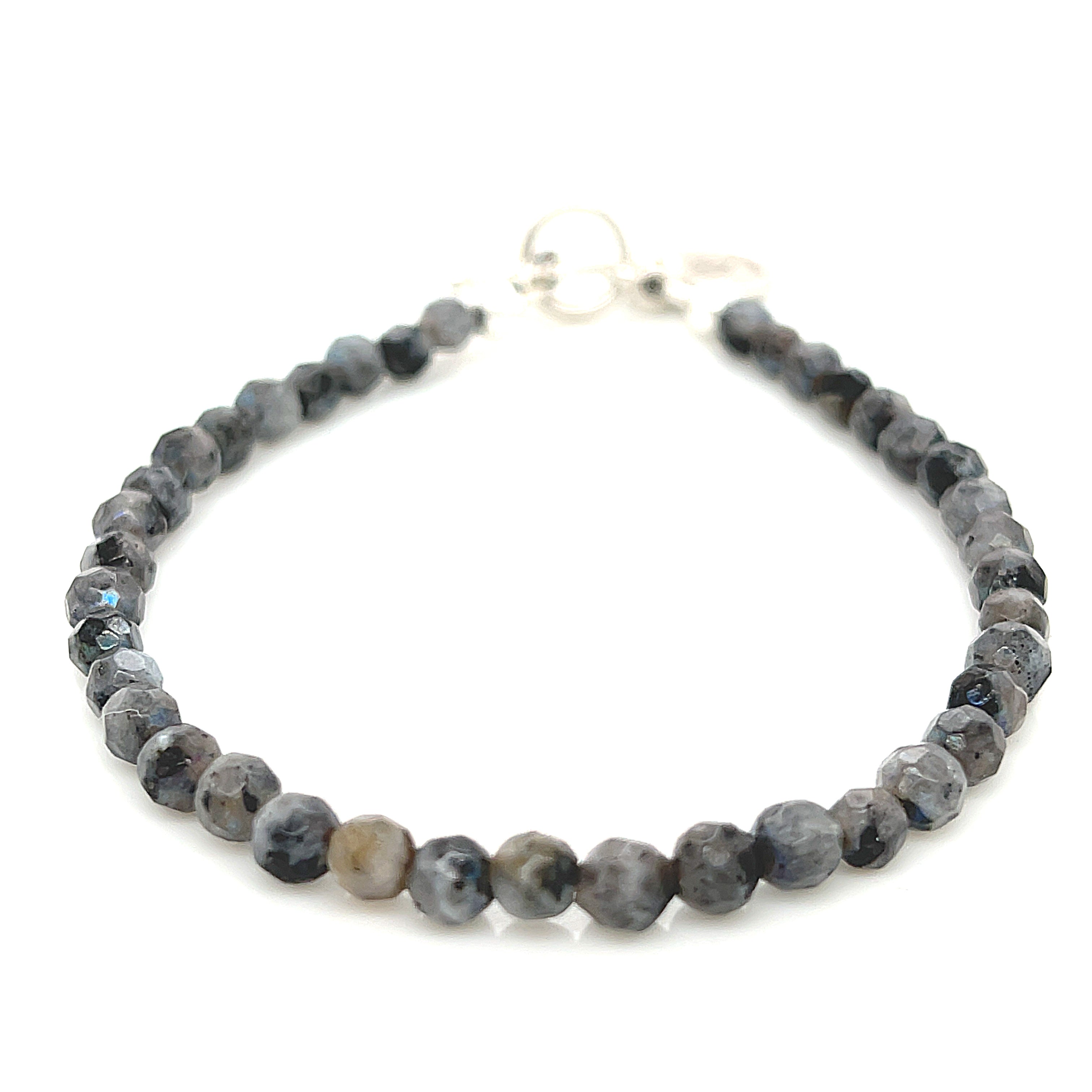 Labradorite gemstone bracelet, Jewelry