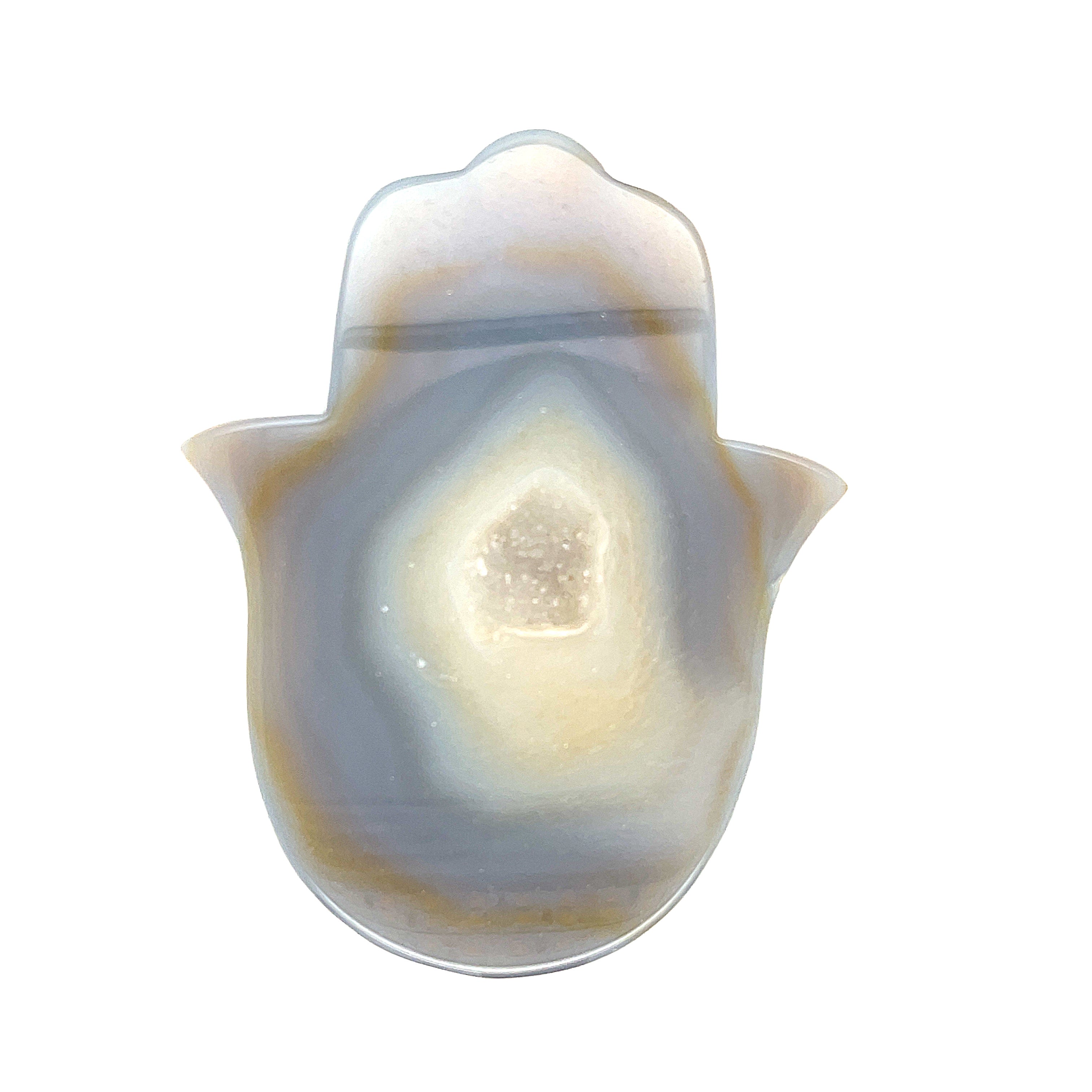 Humza Botswana Agate Gemstone carving / shape
