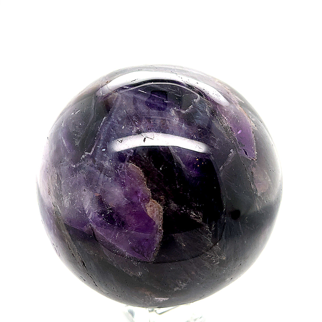 Amegreen (Amethyst / Prasiolite) Gemstone Sphere