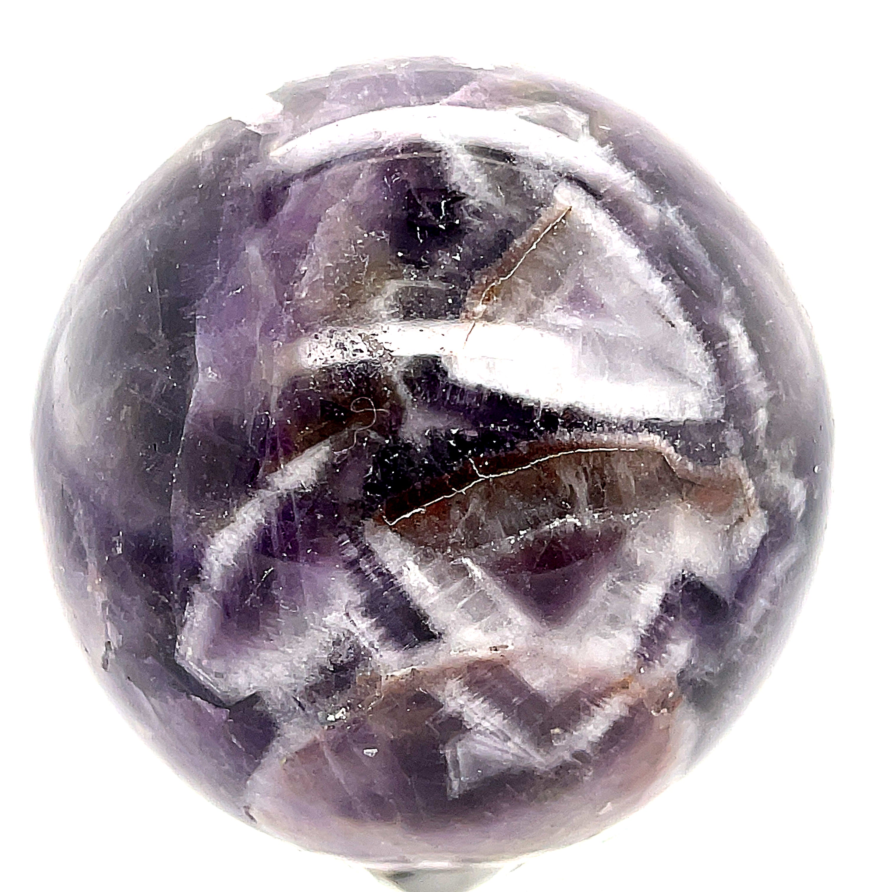 Amegreen (Amethyst / Prasiolite) Gemstone Sphere