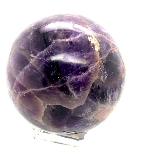 Amegreen (Amethyst / Prasiolite) Gemstone Sphere
