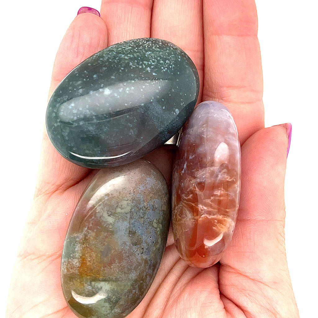 Ocean Jasper Palm Stone