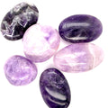 Amethyst gemstone Palm Stone