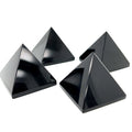 Black Obsidian Gemstone Pyramid