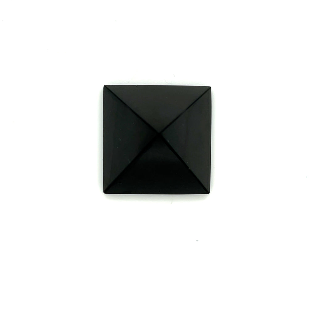 Black Obsidian Gemstone Pyramid