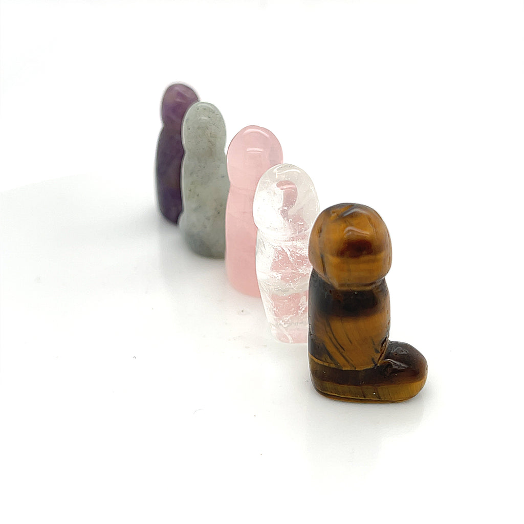 Mini whinnies gemstone carvings
