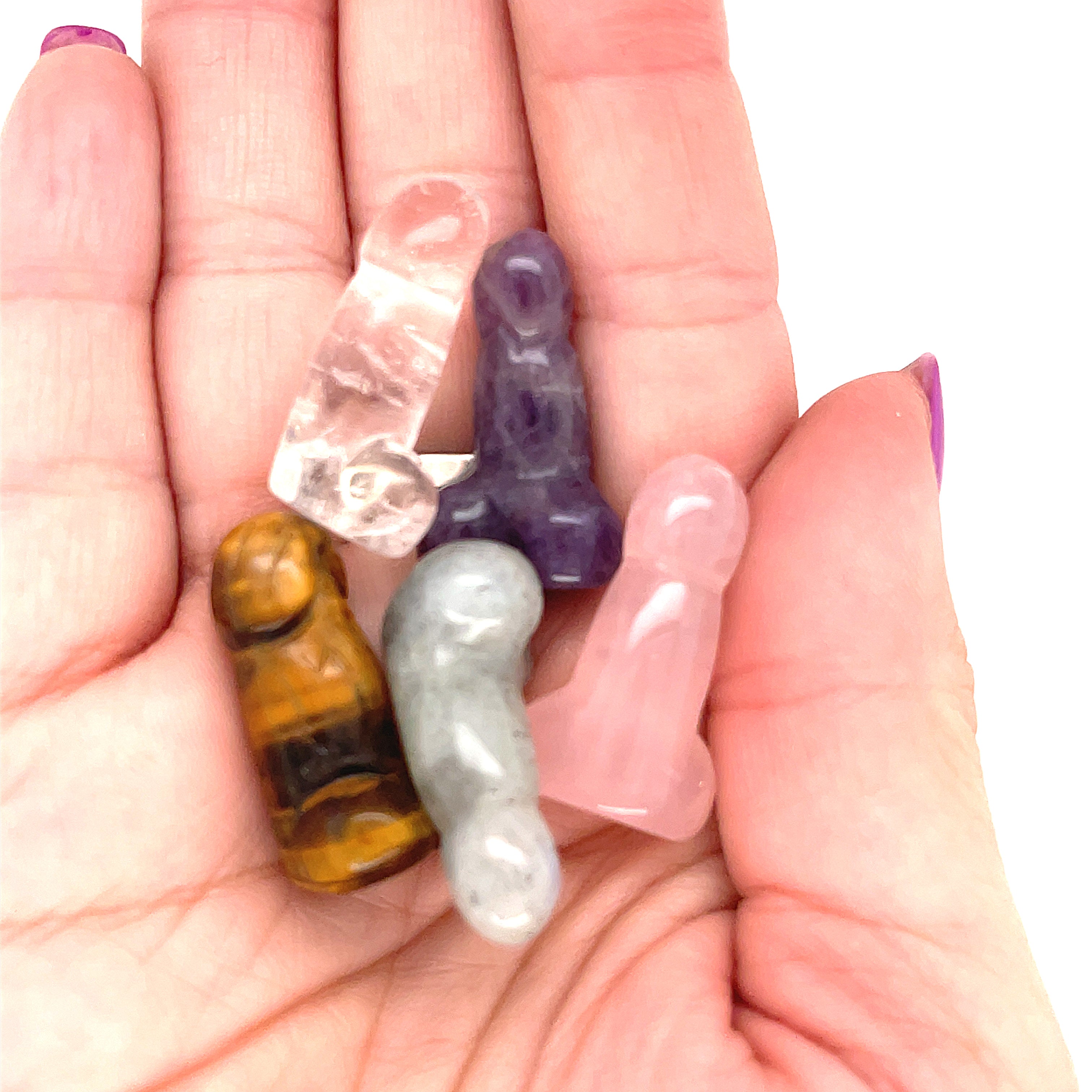 Mini whinnies gemstone carvings