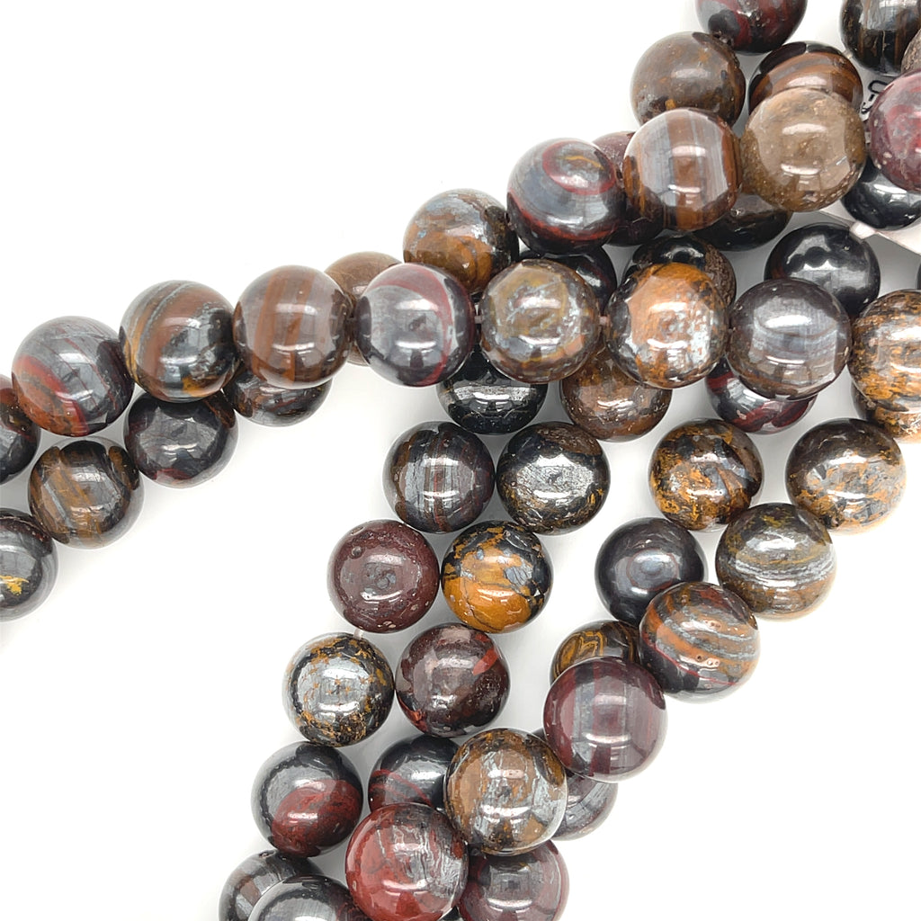 Tiger Iron gemstone strands (Australia), Jewelry Supplies