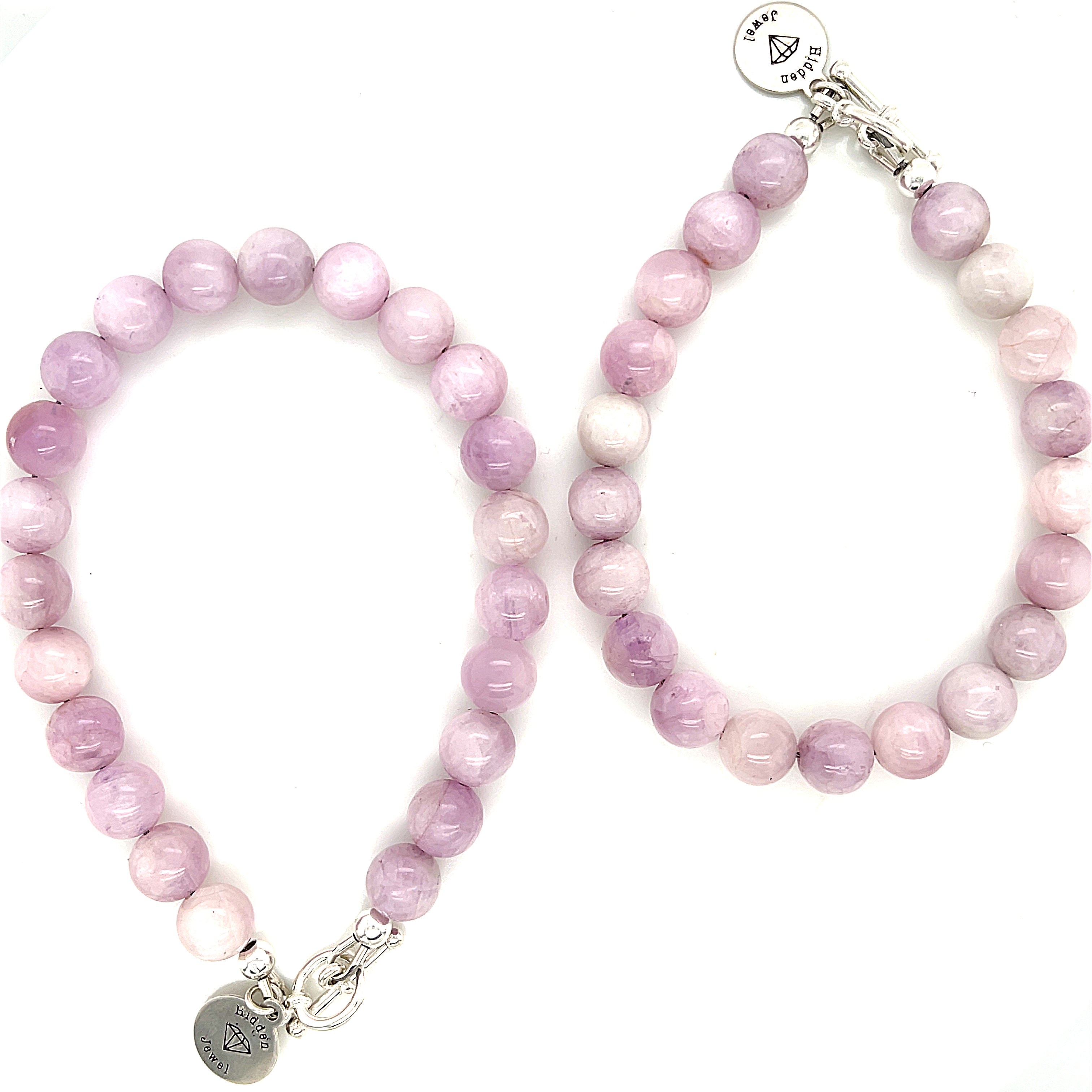 Kunzite gemstone bracelet, Jewelry