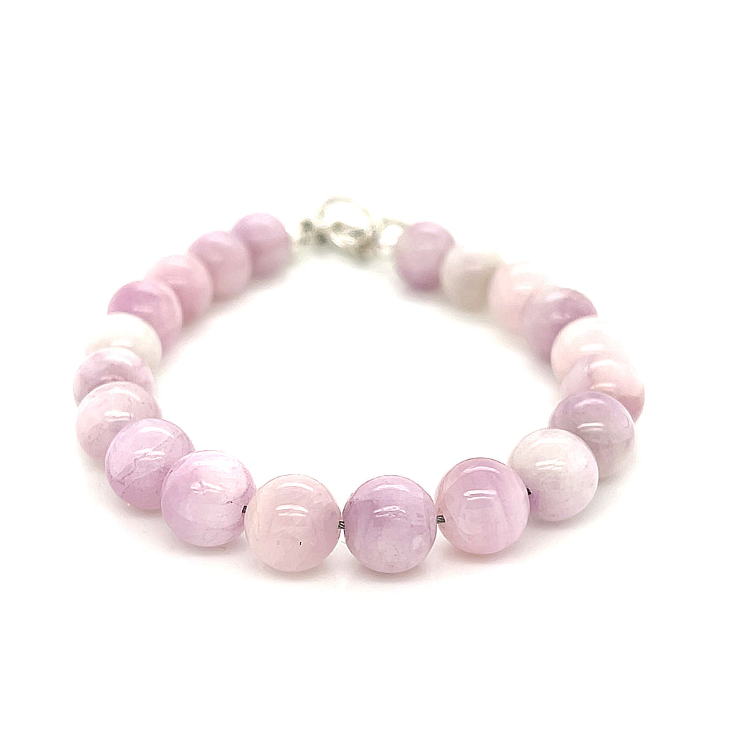 Kunzite gemstone bracelet, Jewelry