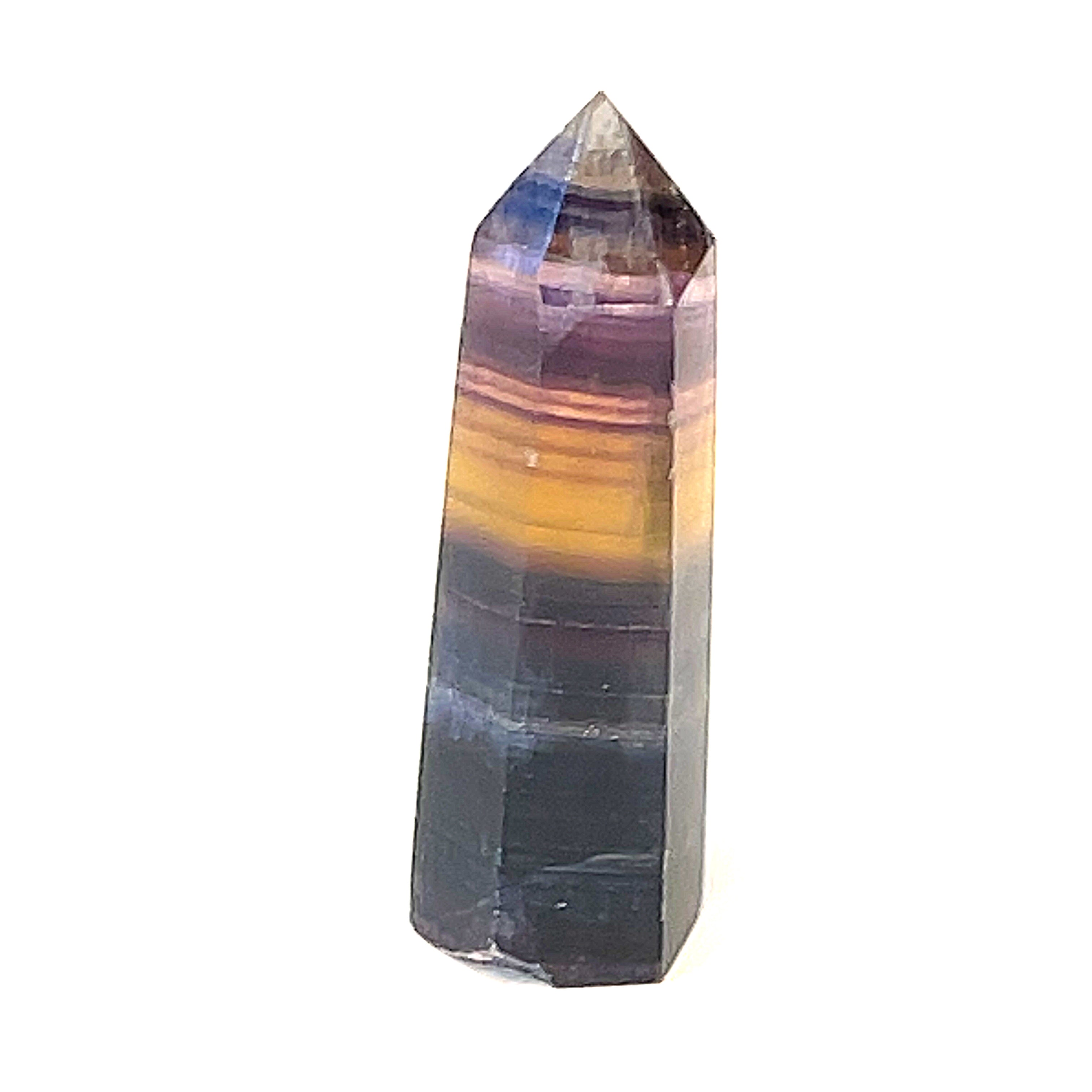 Yellow Fluorite Gemstone Tower
