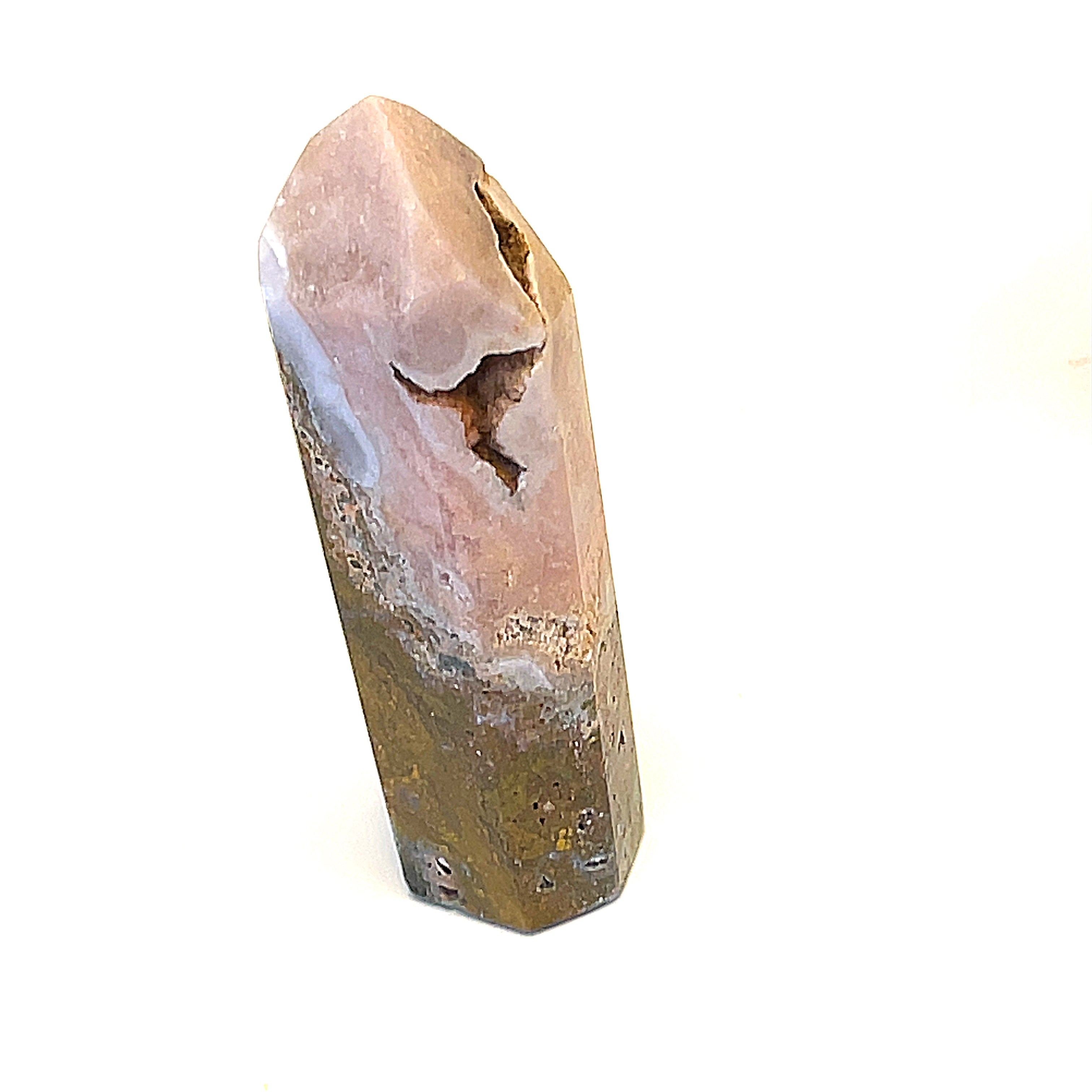 Pink Amethyst Gemstone Tower