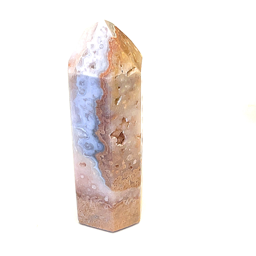 Pink Amethyst Gemstone Tower