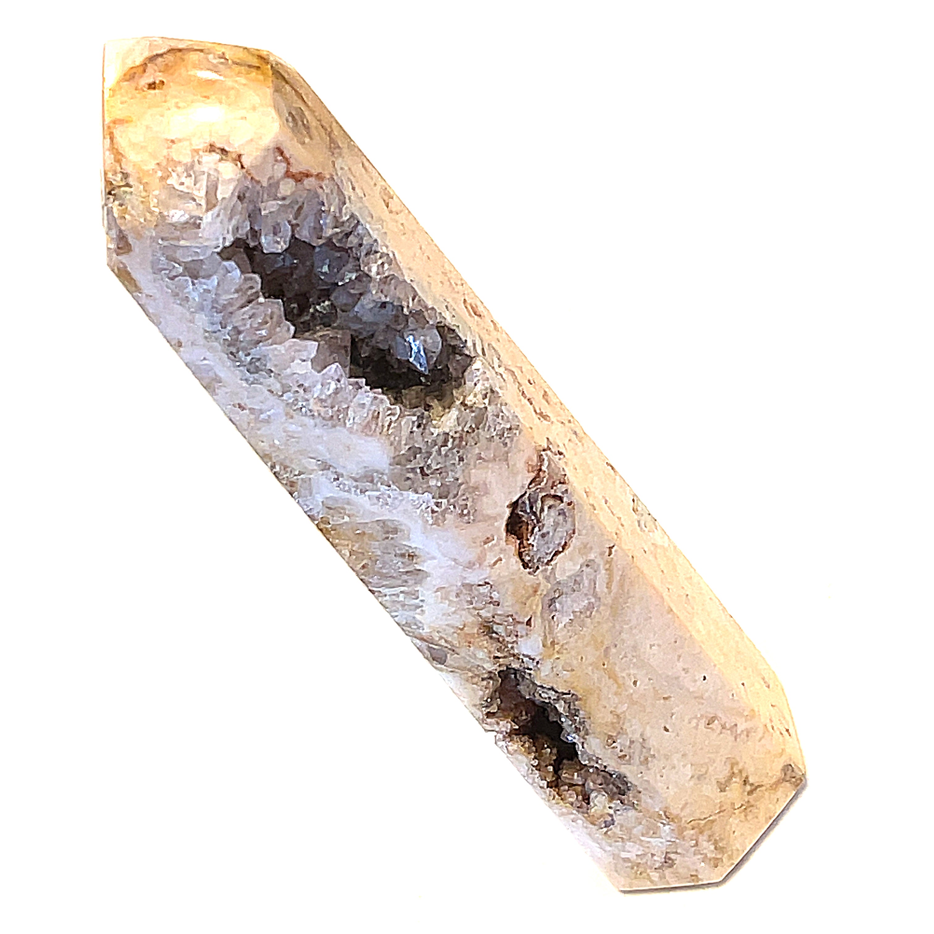 Pink Amethyst Gemstone Tower