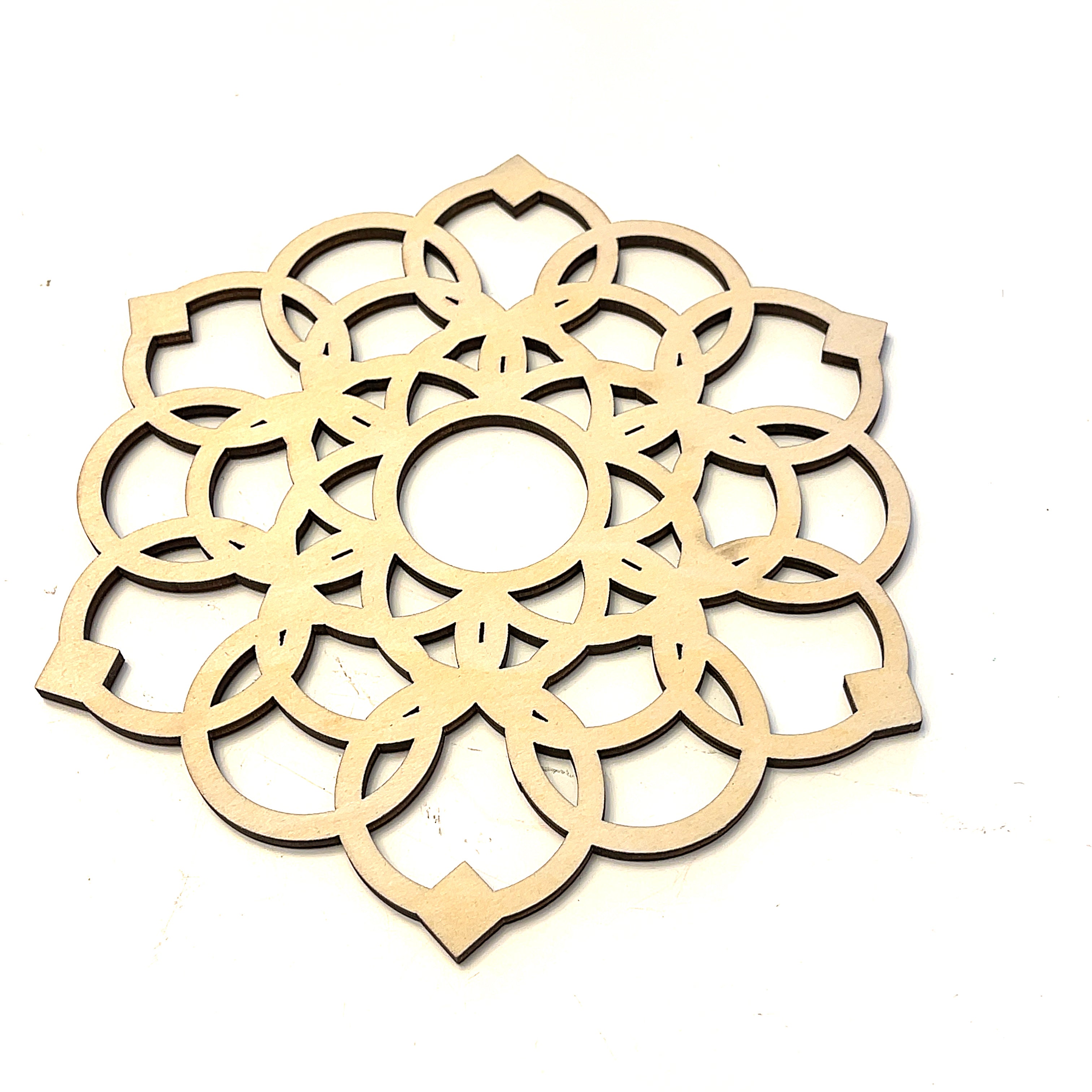 Wood Grid Plates, for gemstone gridding