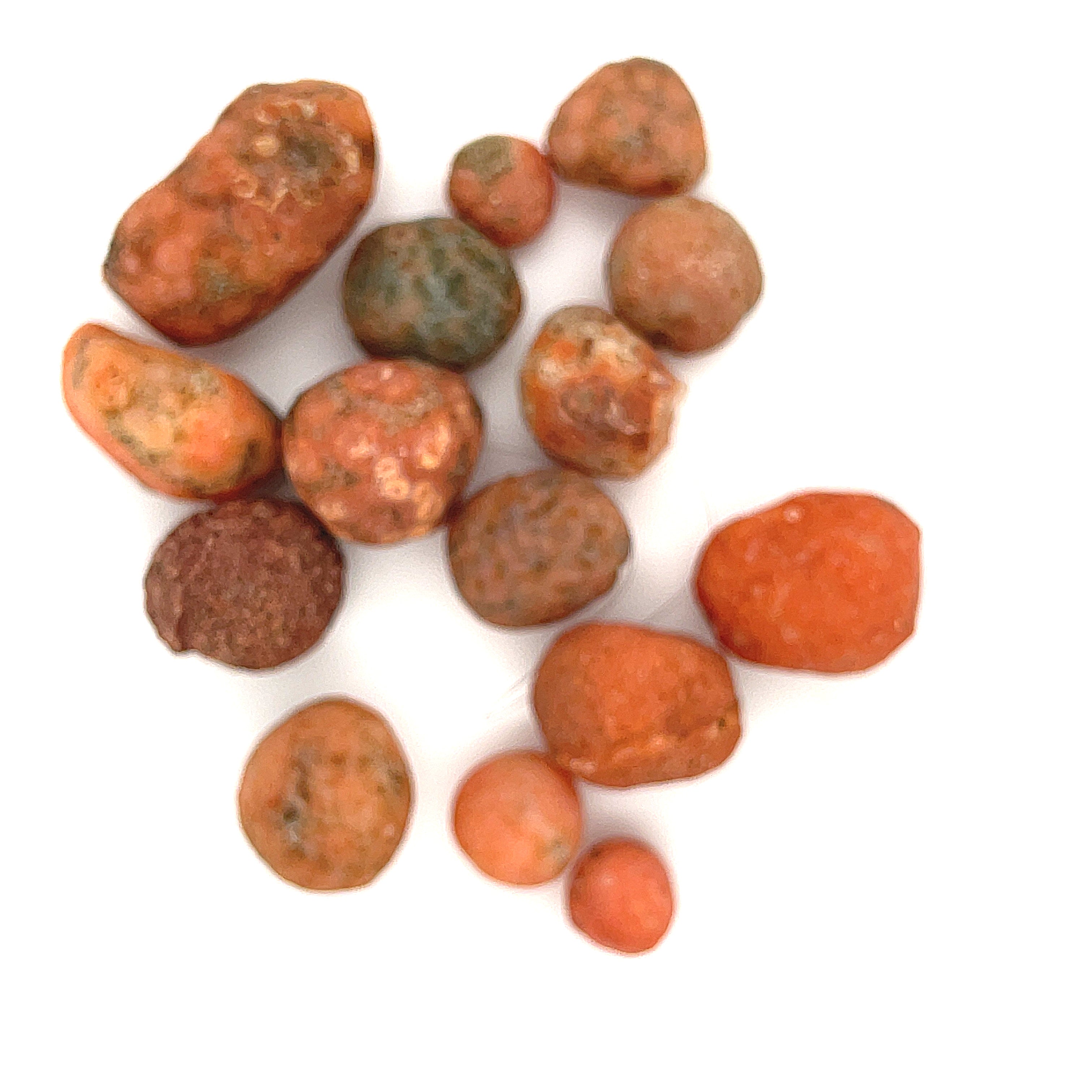 Carnelian raw gemstones