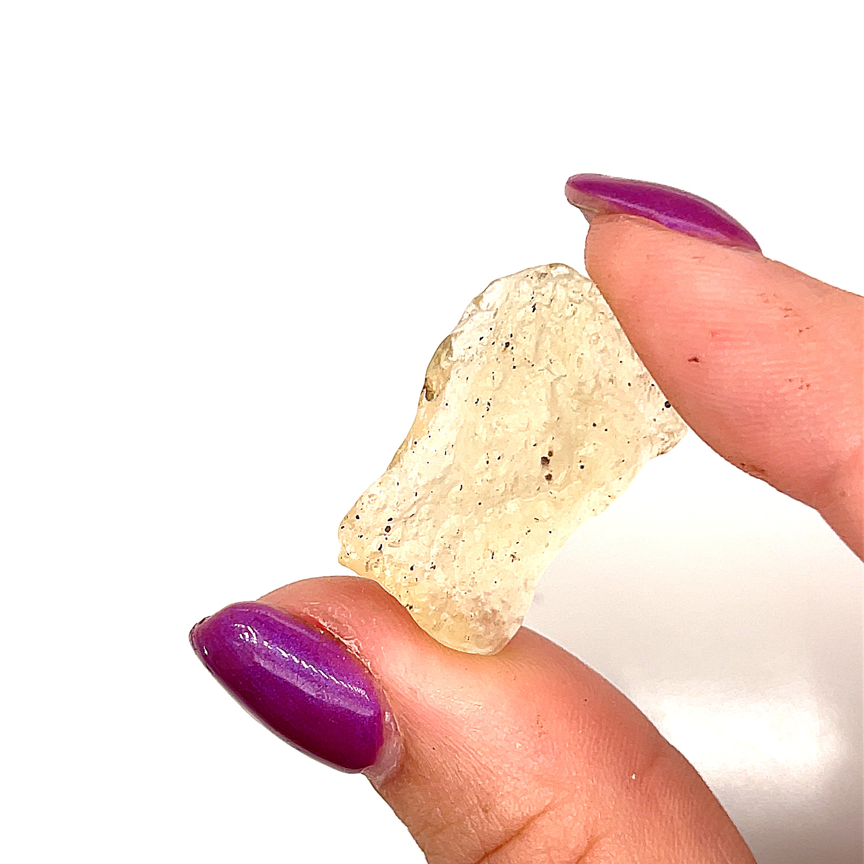 Libyan Desert Glass (Gold Tektite) Raw Healing Stones, Western Egypt
