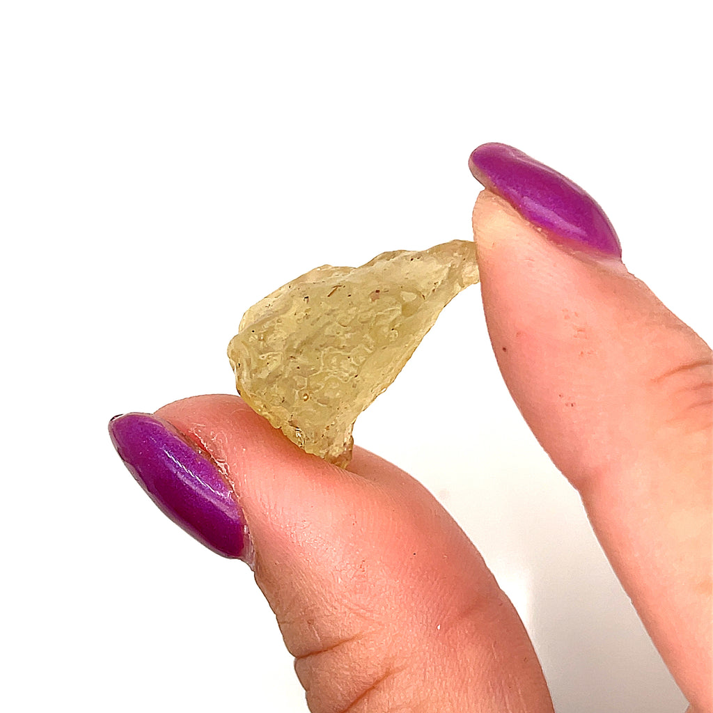 Libyan Desert Glass (Gold Tektite) Raw Healing Stones, Western Egypt