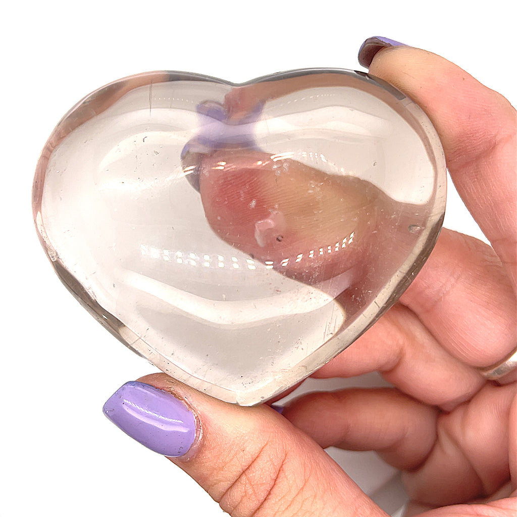 Smokey Quartz Gemstone Hearts