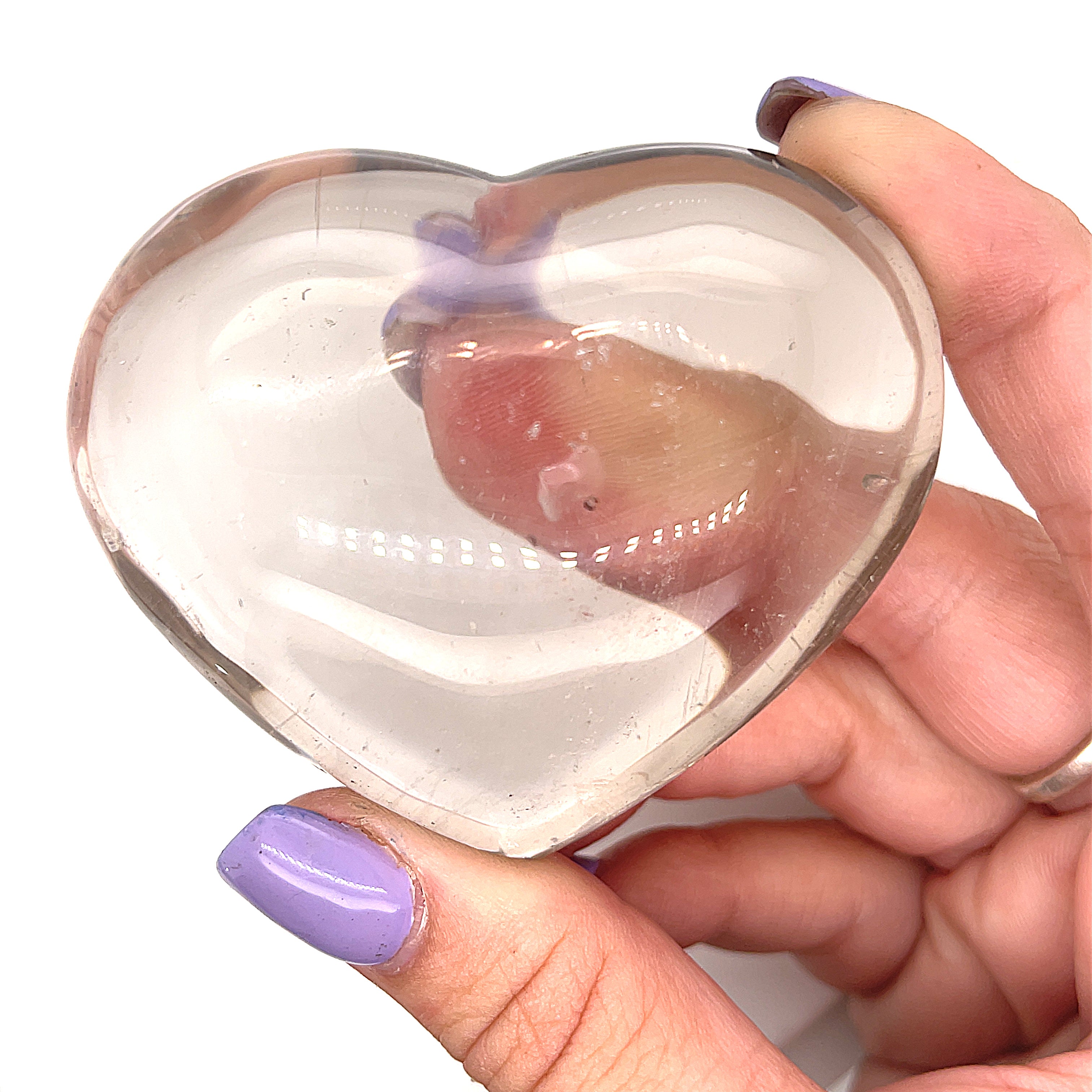 Smokey Quartz Gemstone Hearts