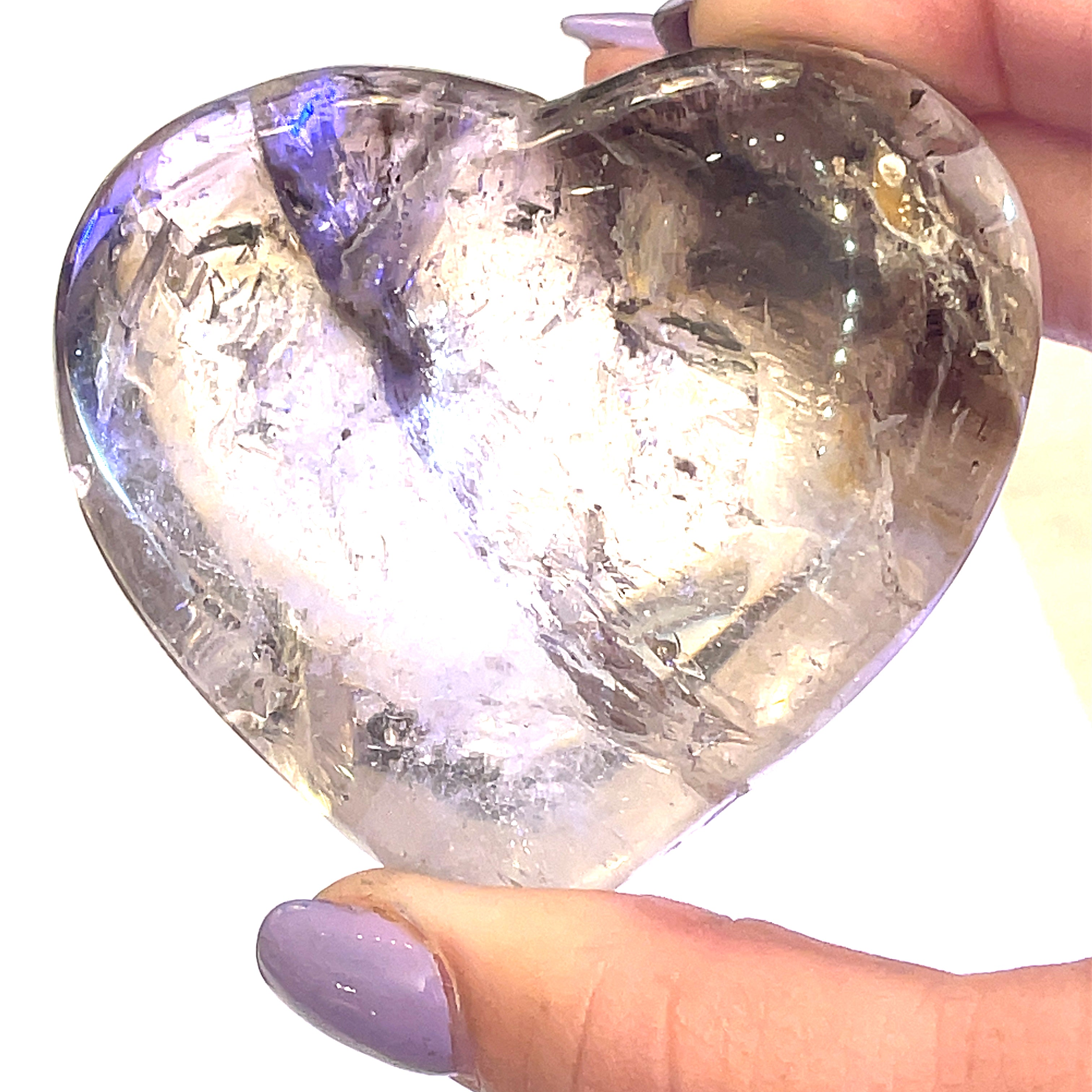 Smokey Quartz Gemstone Hearts