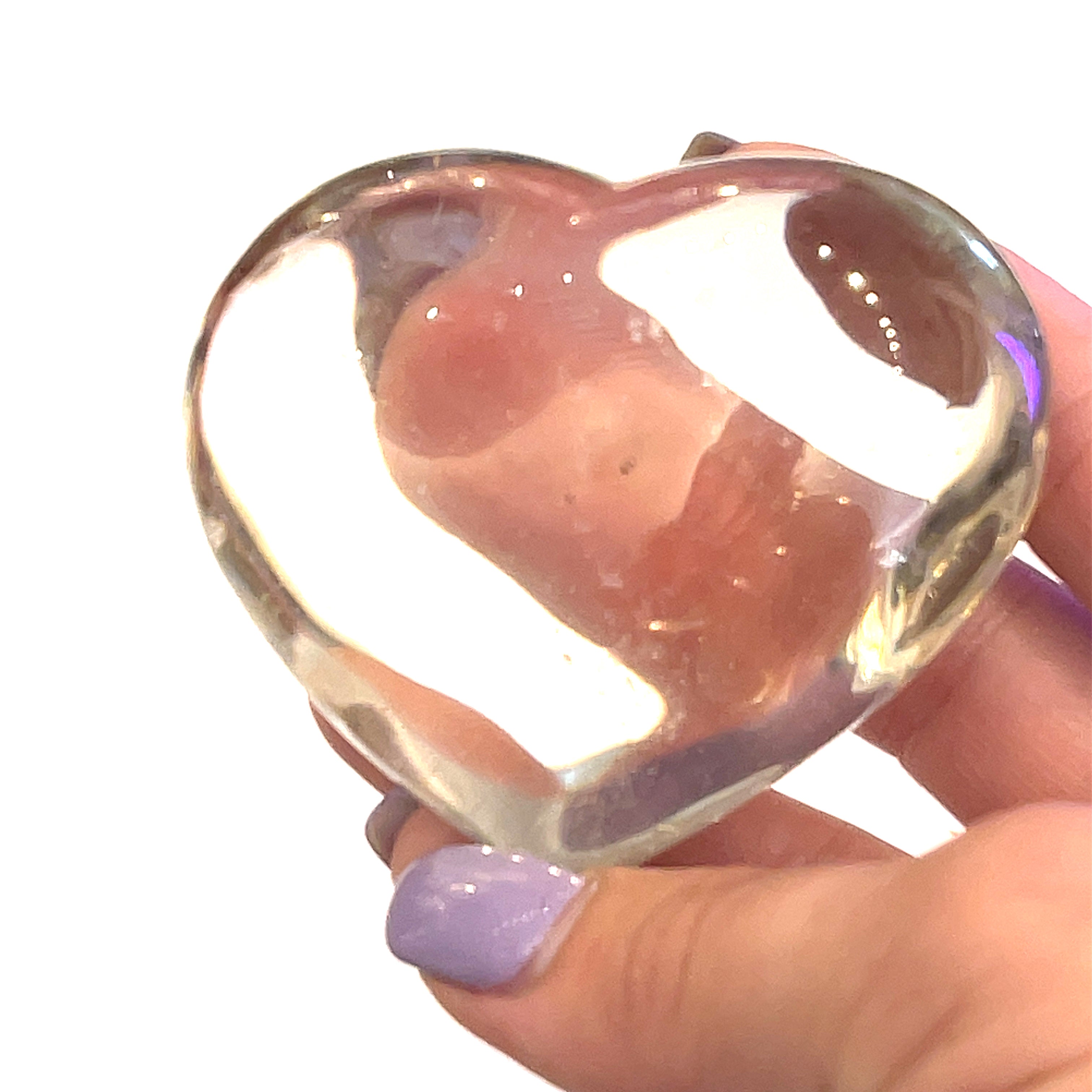 Smokey Quartz Gemstone Hearts