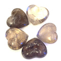 Smokey Quartz Gemstone Hearts