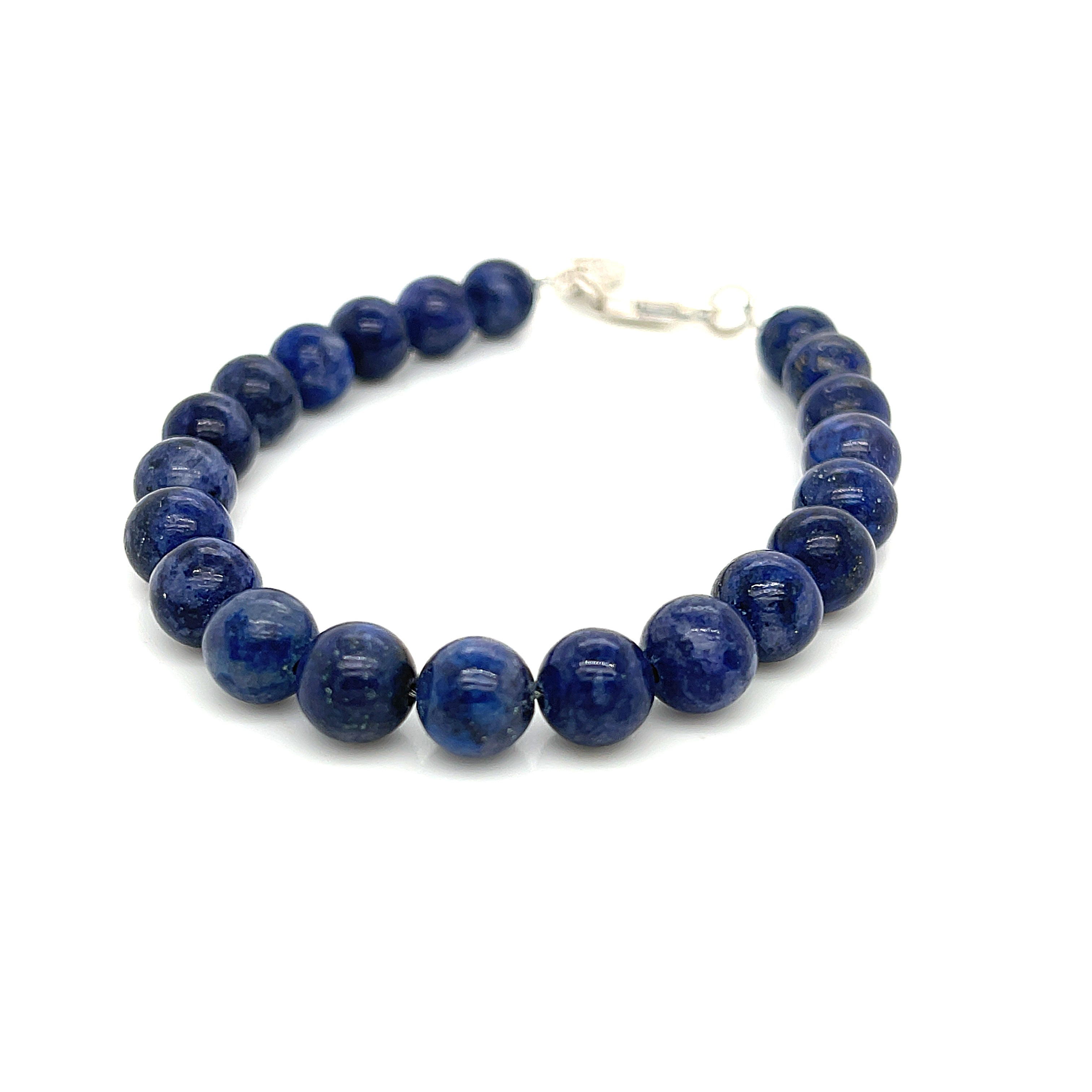 Lapis Lazuli Gemstone Beaded Bracelet