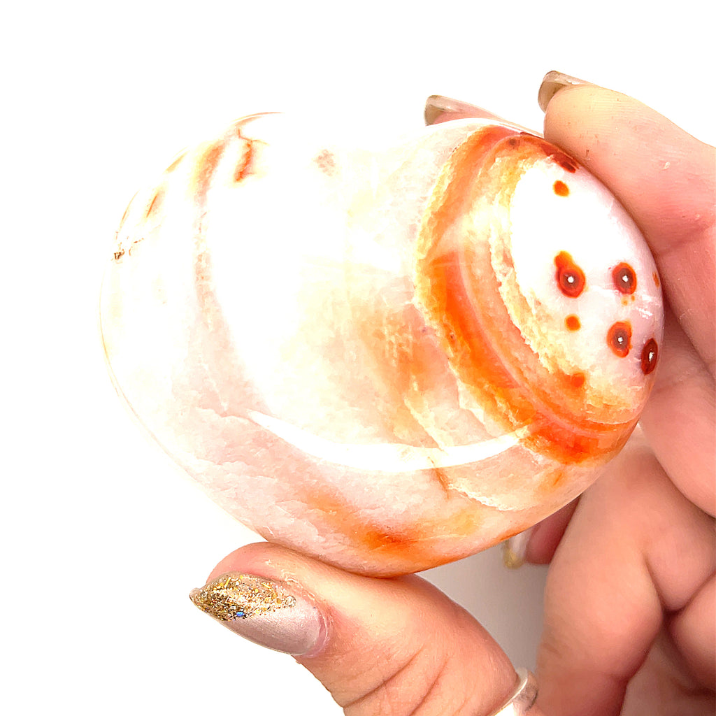 Carnelian Gemstone Hearts