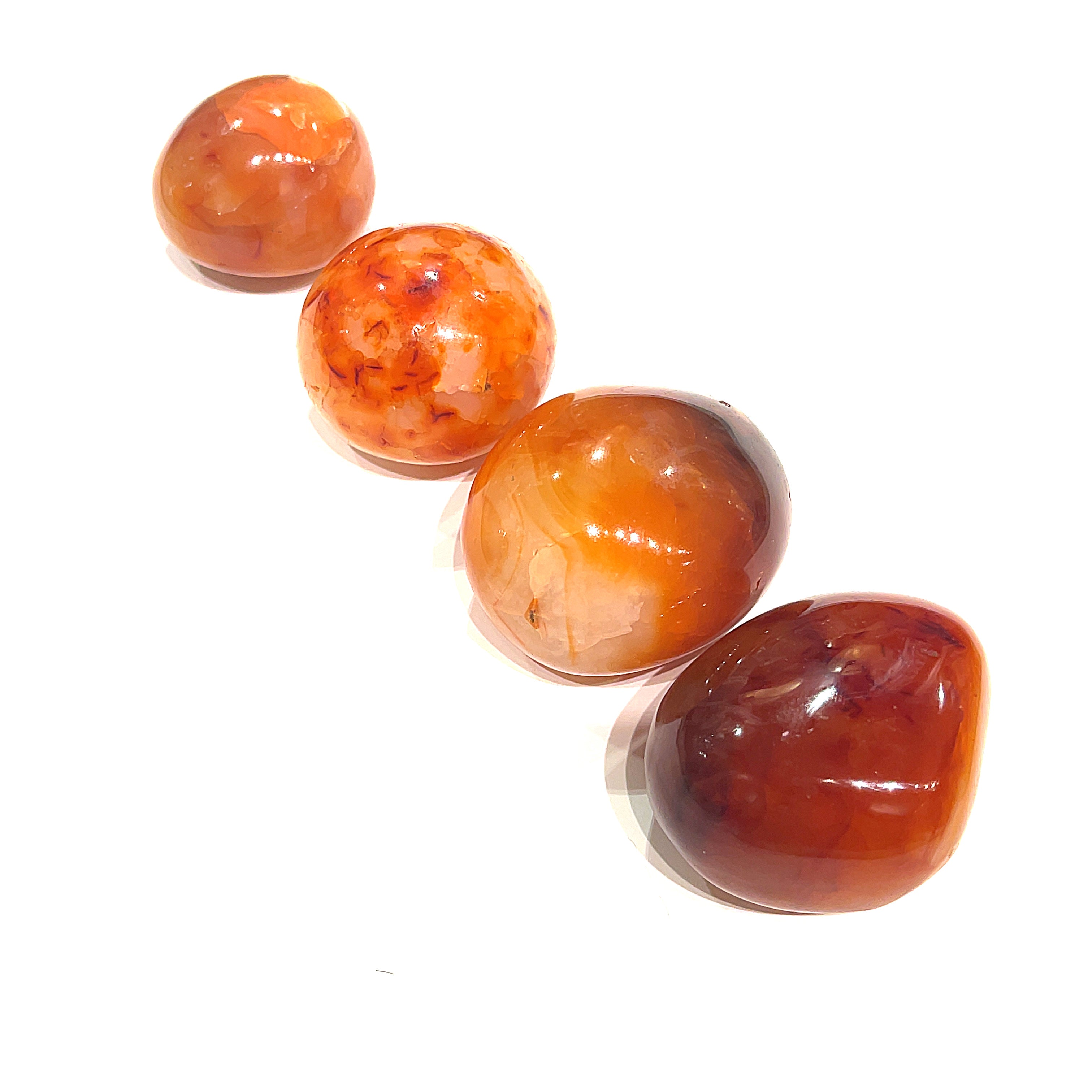 Carnelian Gemstone palm stones