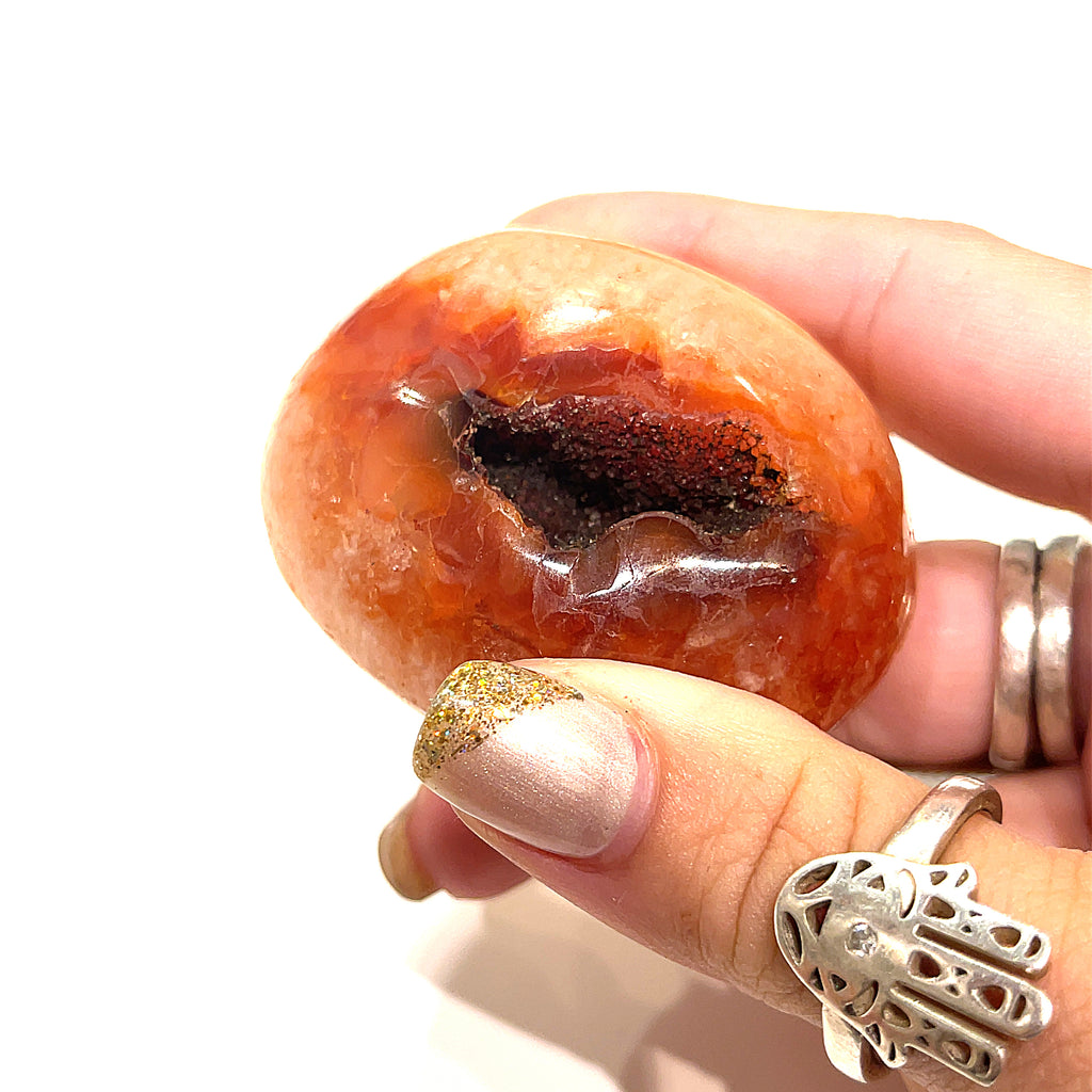 Carnelian Gemstone palm stones