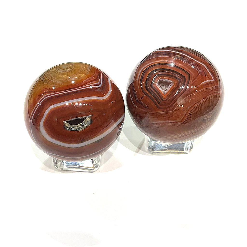 Carnelian gemstone Sphere
