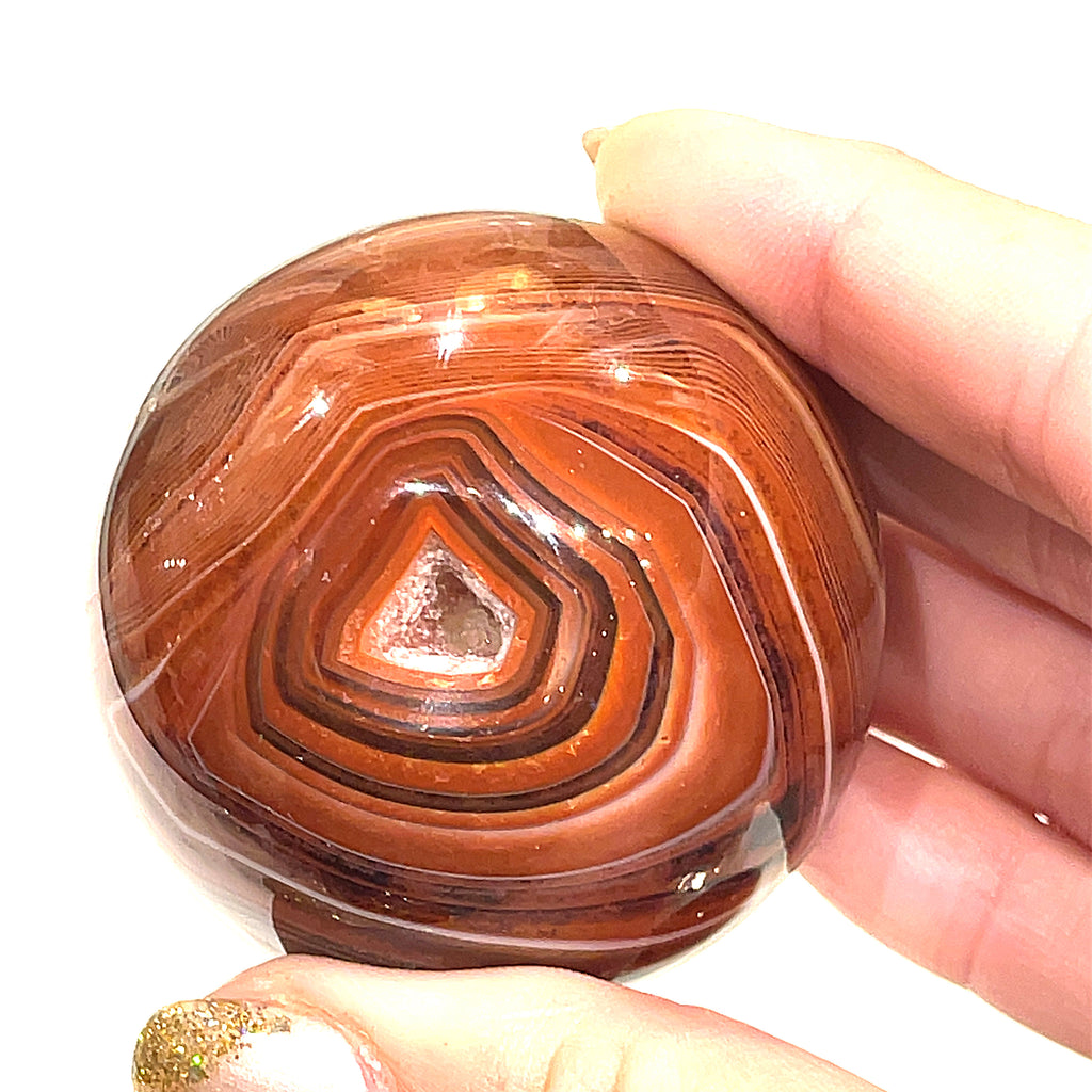 Carnelian gemstone Sphere