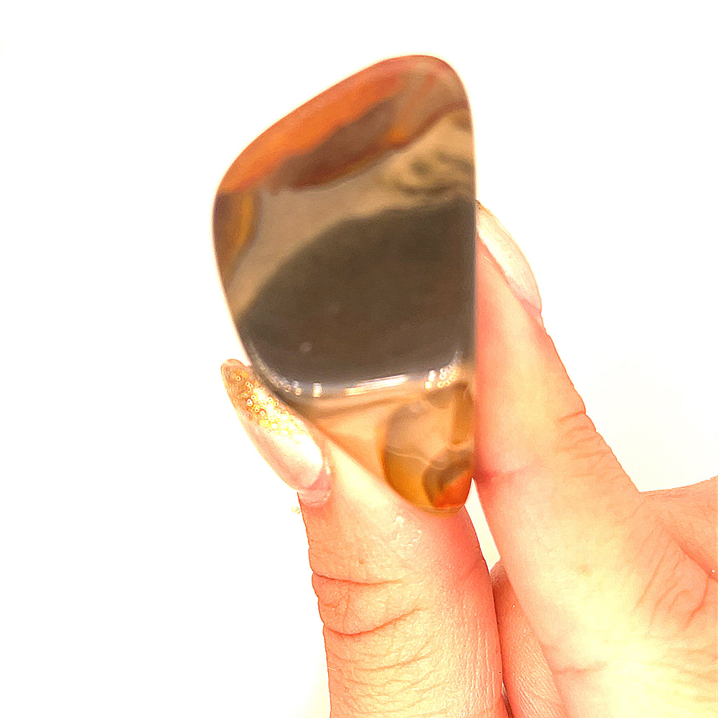 Polychrome Jasper tumbled gemstone