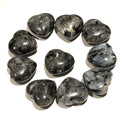 Larvikite Gemstone Heart Carving / Shape