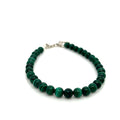 Malachite Beaded Gemstone Bracelet